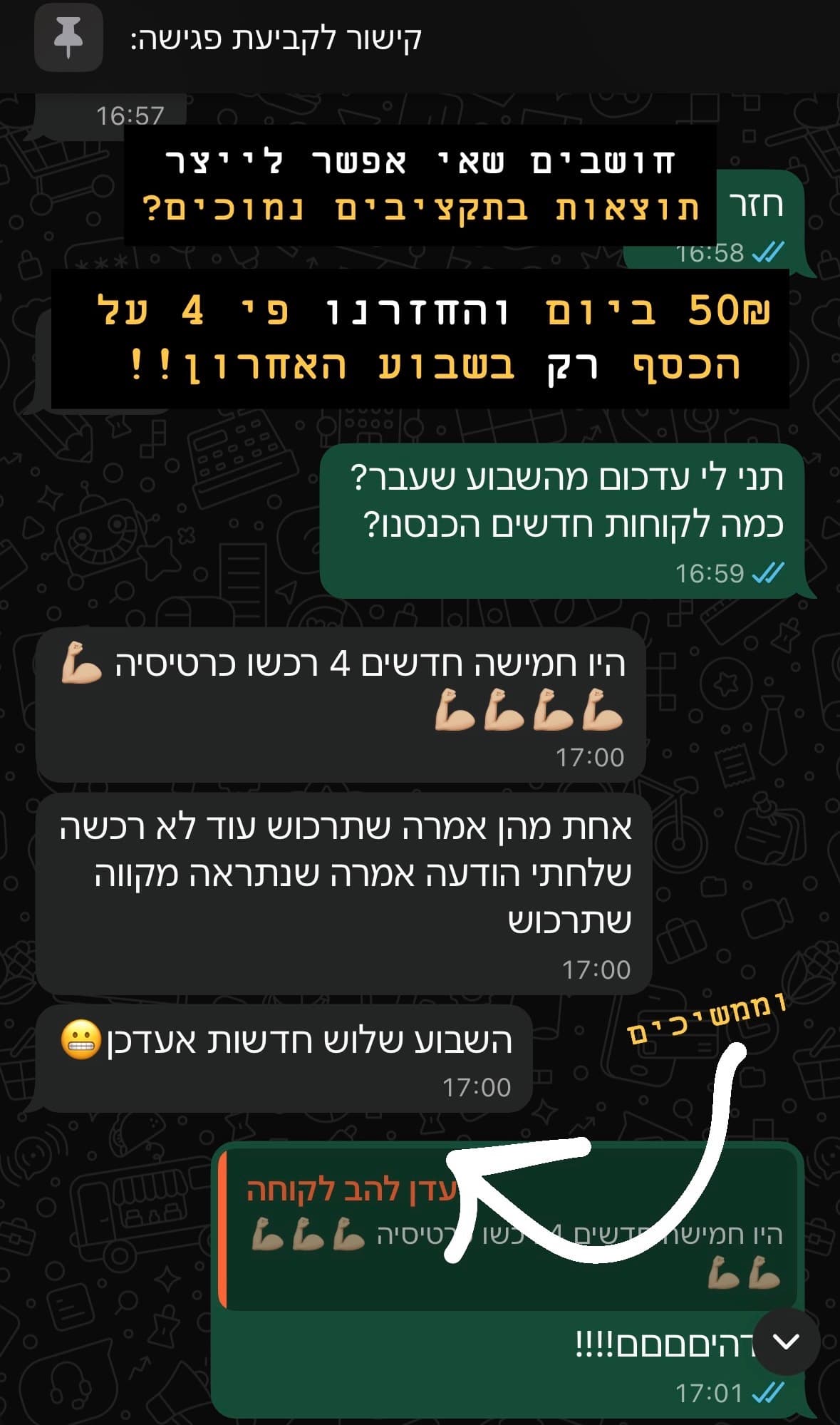 המלצת לקוחה - החזרנו פי 4 על הכסף